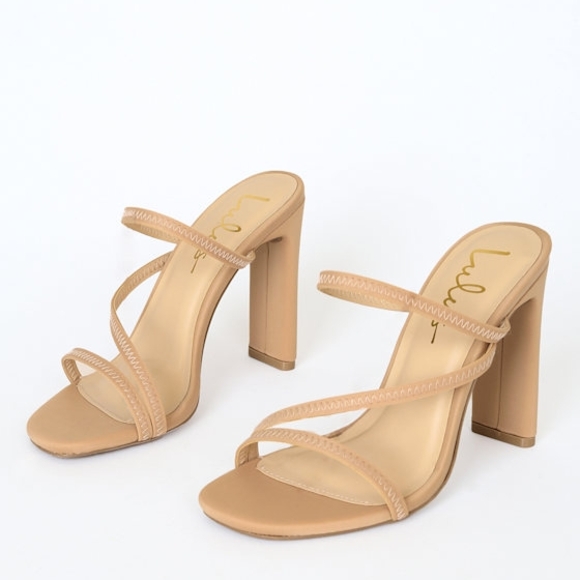 Lulus Size 10 Ferrara Heels - Picture 1 of 5